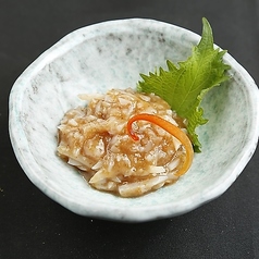 長芋の梅水晶和え