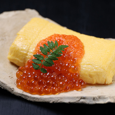 だし巻き玉子 いくらがけ