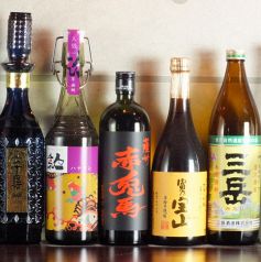 豊富なドリンク！特に焼酎が豊富な種類！