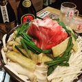 料理メニュー写真 沖縄県産豚とキノコの鍋（前日までの要予約）