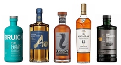 ブルイックラディ クラシックラディ/碧/リージェント/マッカラン 12年/ポートシャーロット 18年