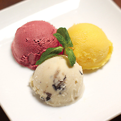 ジェラート盛り合わせ