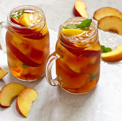 Autumn Peach Tea（ピーチ × 紅茶 × ハニー）の写真