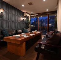 ラグジュアリーな完全個室（※ご予約推奨）