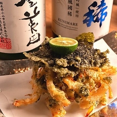 海苔のりのさきいか天ぷら
