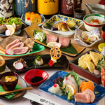 九州食材を使った本格和食が目白押しの飲み放題付宴会コースが多数！