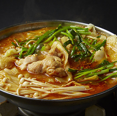 鶏白湯辛鍋