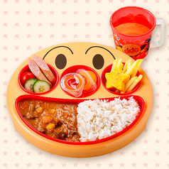キッズプレート 牛たんカレー(ガチャガチャ1回つき)