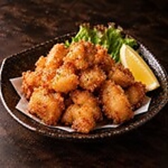 鶏ぼんじりの香味揚げ