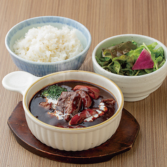 牛たんシチュー定食