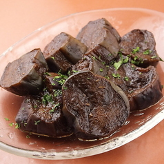 揚げナスのバルサミコマリネ