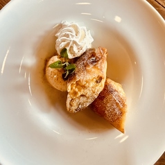 トロけるバナナカスタード春巻き