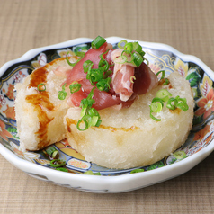 おでん大根唐揚げと鴨生ハム