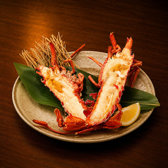 伊勢海老の姿身チーズ焼き