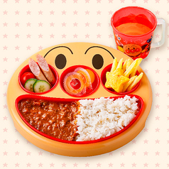 キッズプレート 牛たんバターキーマカレー(ガチャガチャ1回つき)