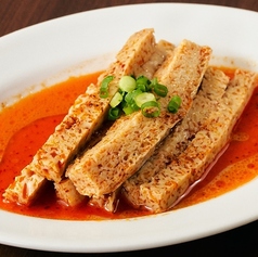 中国麩の冷菜マーラーソース