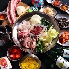 【韓国料理】シガン生サムギョプサル専門店　今池のコース写真