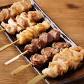 料理メニュー写真&nbsp;焼き鳥6種盛り合わせ
