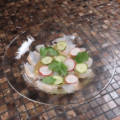 旬魚のメキシカンマリネ