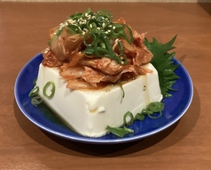 キムチ冷奴