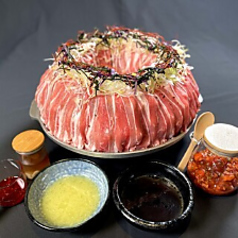 島豚しゃぶしゃぶ ナハバレのコース写真