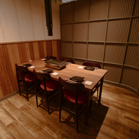 プライベートから大人数まで♪用途に合わせて選べます