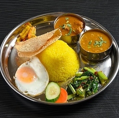ネパールスペシャルタリセット（Nepali Special Thali Set）