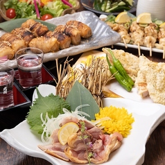 泳ぎイカ 炭火焼き 九州うまか 京橋店のコース写真