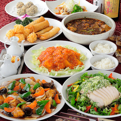 中国菜 桃花園のコース写真