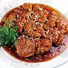 若鶏肉唐揚げの黒酢風