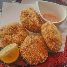 春キャベツの鶏塩メンチカツ