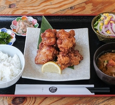 大山鶏からあげ定食