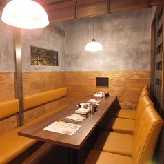 個室はゆったりできると好評です！ 