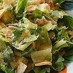 ベーコンとシーザーサラダ