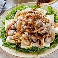 豆腐しゃぶしゃぶサラダ