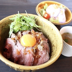 上州牛のローストビーフ丼