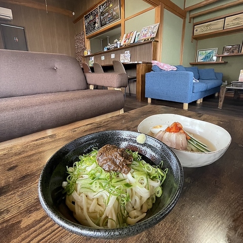 盛岡冷麺と有機栽培豆珈琲