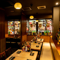 会社宴会や大人数の飲み会は店内貸切宴会でどうぞ!!