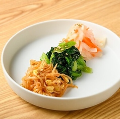 ナムル盛り 3種
