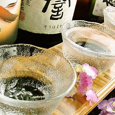 手軽で嬉しい!!ビールＯＫ単品飲み放題や利き酒セット♪