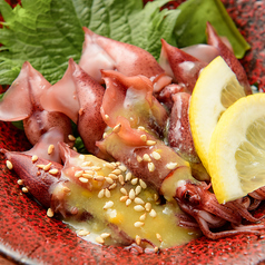 ホタルイカの酢味噌和え