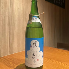 加茂金秀 辛口純米 夏純 徳利