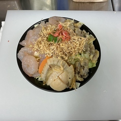 せんべいスペシャル海鮮もんじゃ