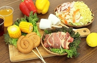 家族連れに優しいBBQ環境！