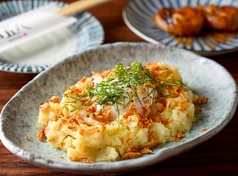 四五六のポテサラ～温玉のせ～