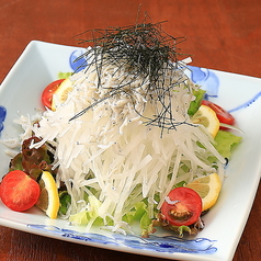 釜揚げしらすの大根サラダ
