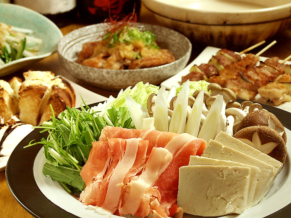 鳥屋は宴会コースが充実♪お一人様飲み放題付3000円～