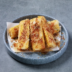 とうもろこしの天ぷら～焦がし焼鳥たれ～