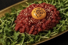 ミナリ和牛ユッケ