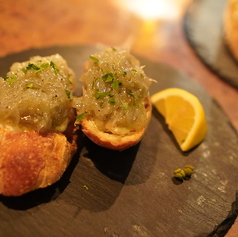 生シラスのタルティーヌ